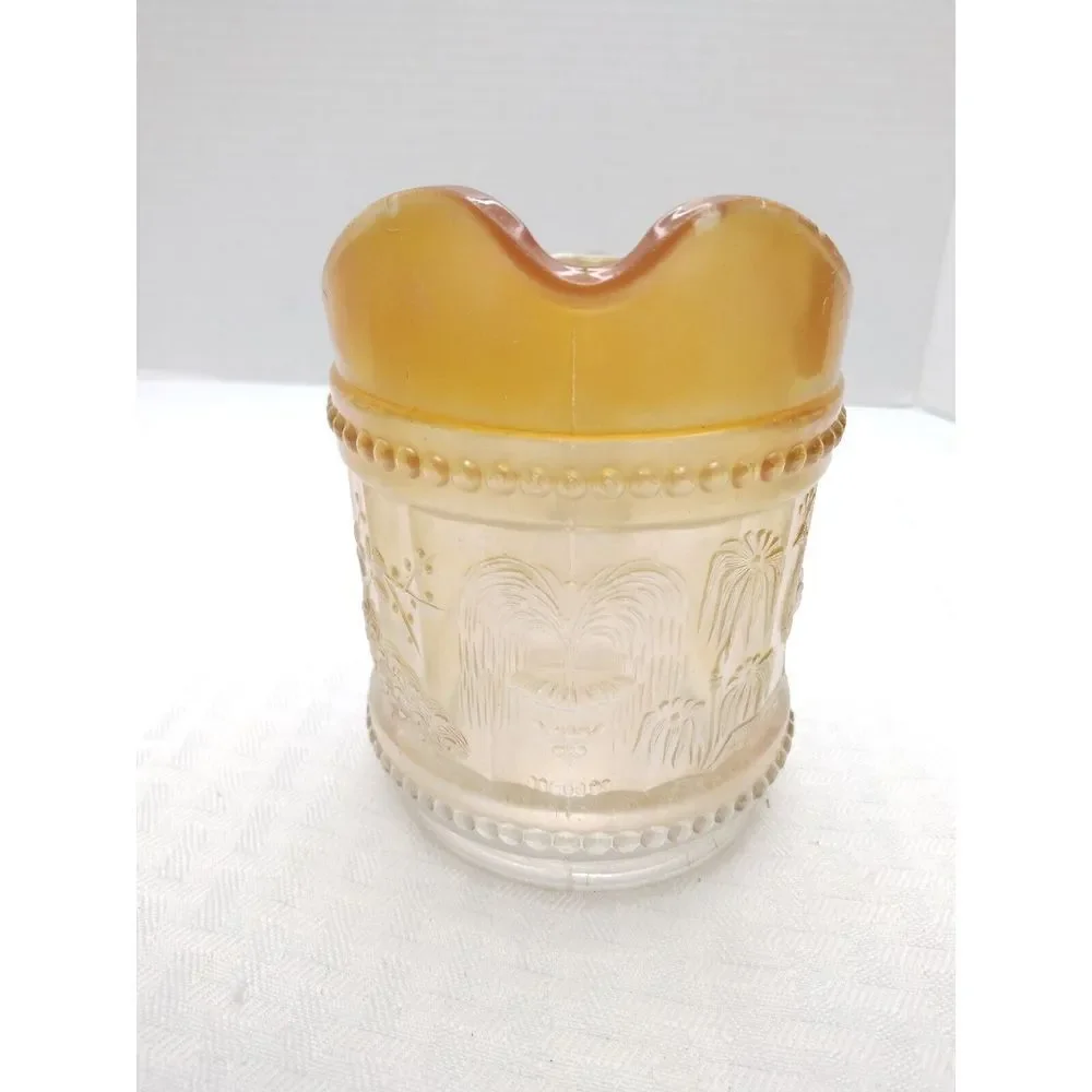 Imperial Glass vintage marigold